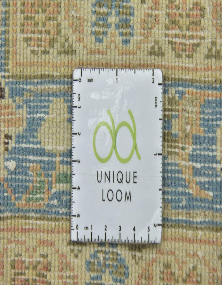 Detail image of  9' 10 x 13' 2  Hand Knotted Kashan Persian Wool Rug