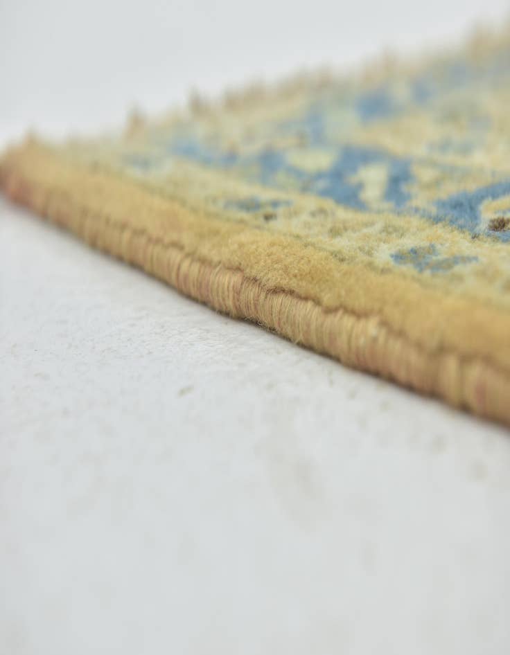 Detail image of  9' 10 x 13' 2  Hand Knotted Kashan Persian Wool Rug