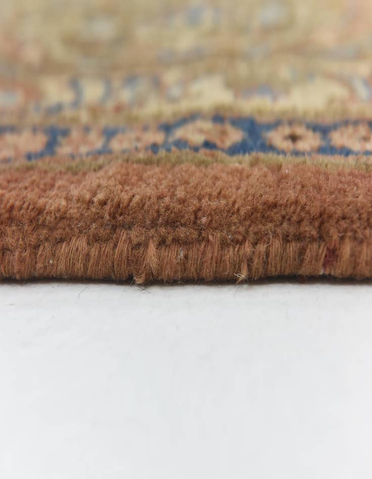 Detail image of  9' 7 x 13'  Hand Knotted Kashmar Persian Wool Rug