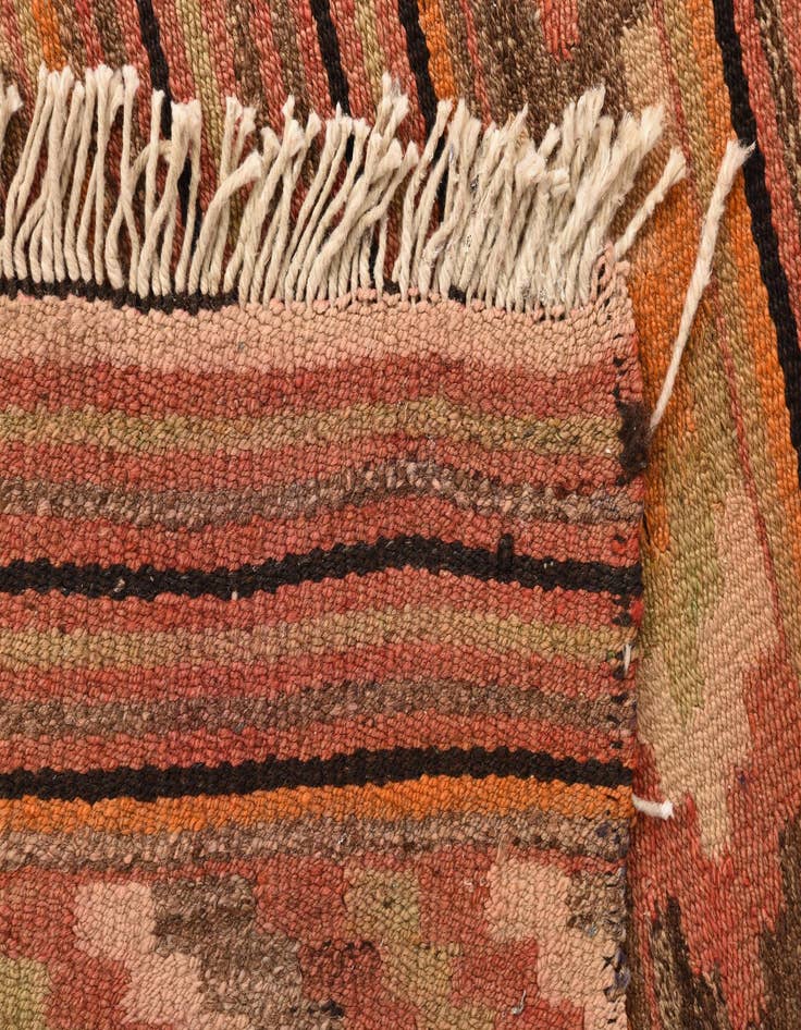 Detail image of  5' x 7' 5  Hand Woven Kilim Fars Wool Rug
