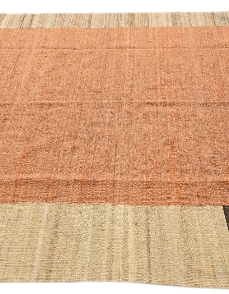 Detail image of  5' 10 x 7' 7  Hand Woven Kilim Modern Wool Rug