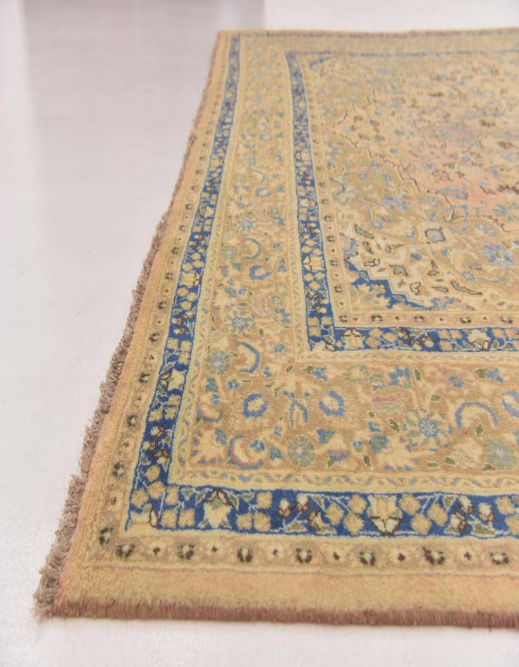 Detail image of 9' 7 x 12' 5 Hand Knotted Mahal Persian Wool Rug