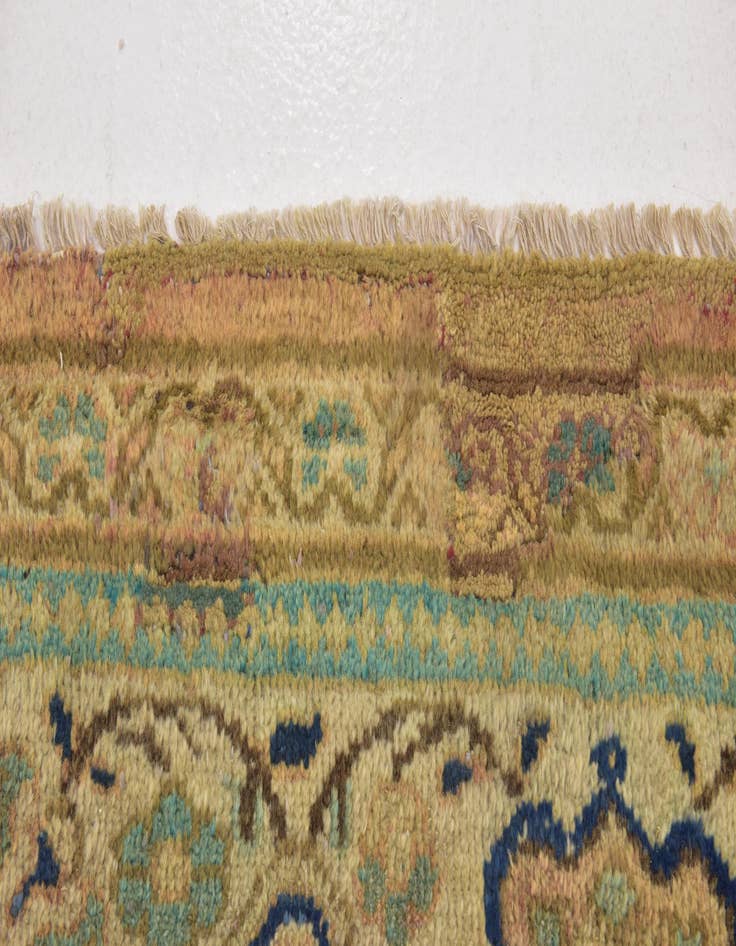 Detail image of 10' 2 x 12' 9 Hand Knotted Mahal Persian Wool Rug