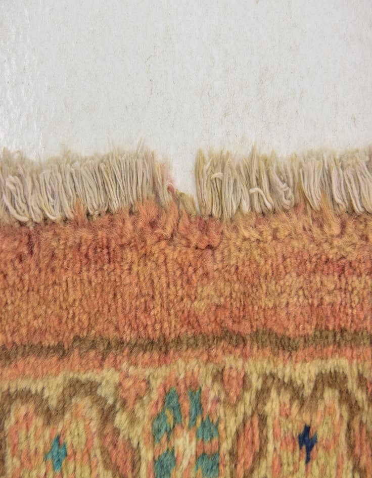 Detail image of 10' 2 x 12' 9 Hand Knotted Mahal Persian Wool Rug