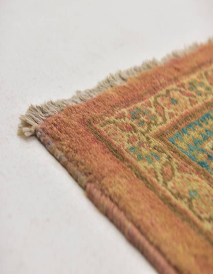 Detail image of 10' 2 x 12' 9 Hand Knotted Mahal Persian Wool Rug