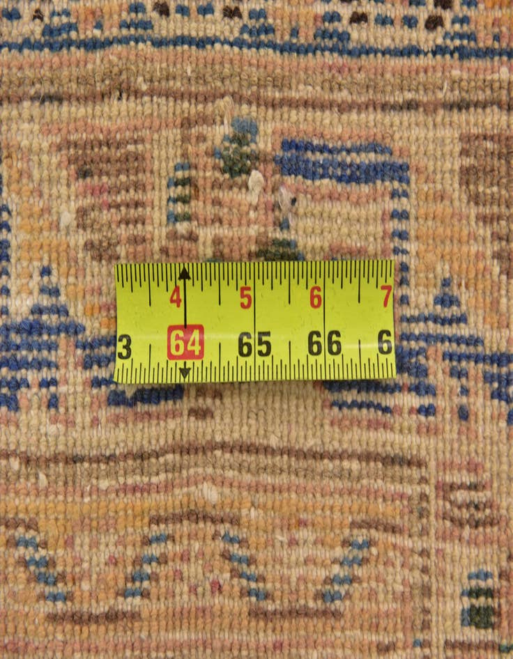 Detail image of  9' 10 x 13'  Hand Knotted Mahal Persian Wool Rug