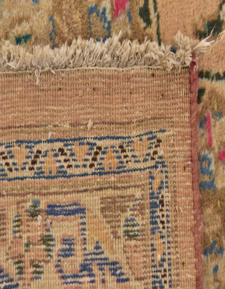 Detail image of  9' 10 x 13'  Hand Knotted Mahal Persian Wool Rug