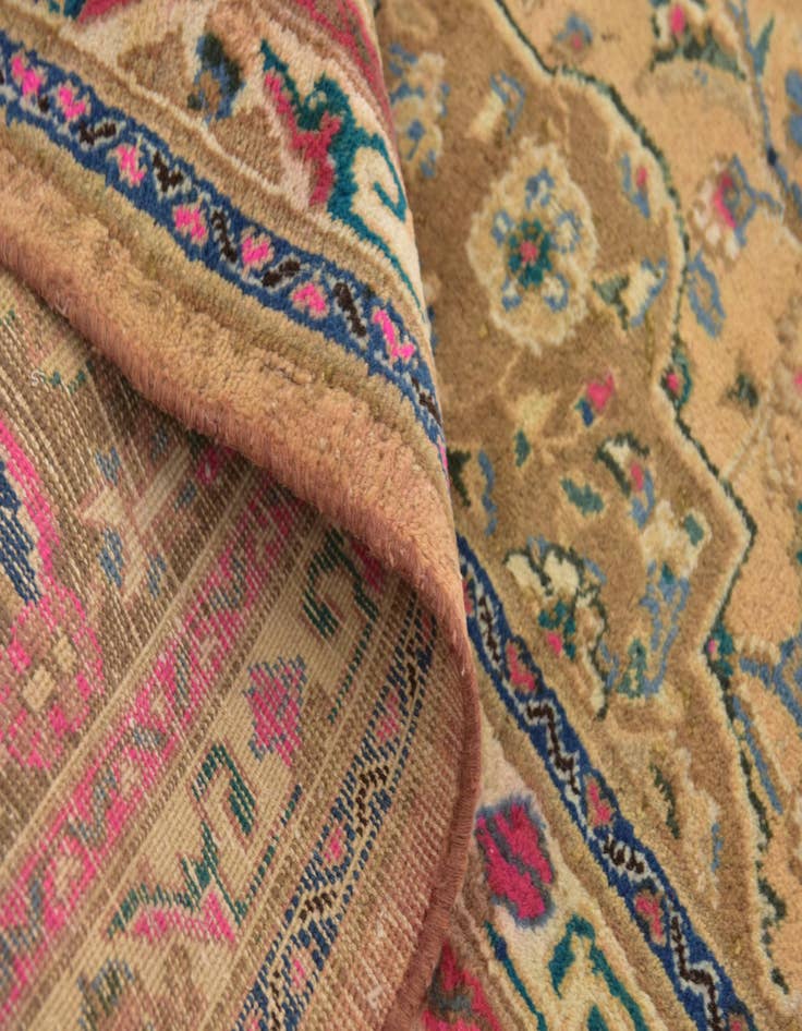 Detail image of  9' 10 x 13'  Hand Knotted Mahal Persian Wool Rug