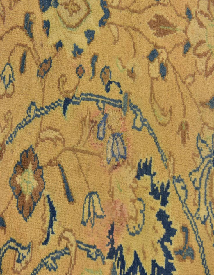 Detail image of  9' 8 x 12' 10  Hand Knotted Mahal Persian Wool Rug
