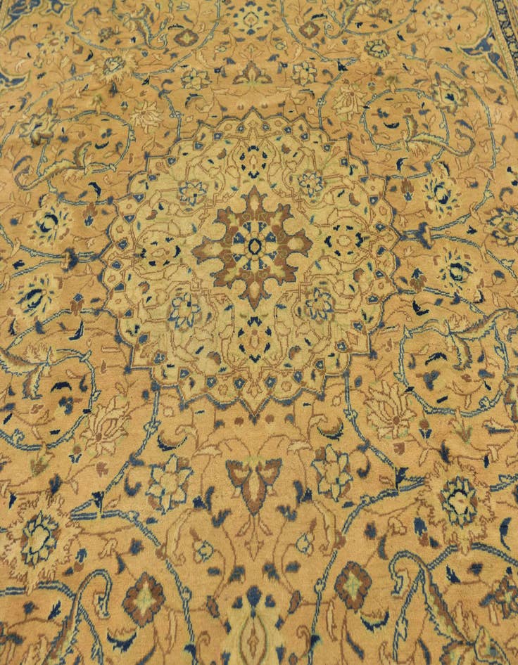 Detail image of  9' 8 x 12' 10  Hand Knotted Mahal Persian Wool Rug