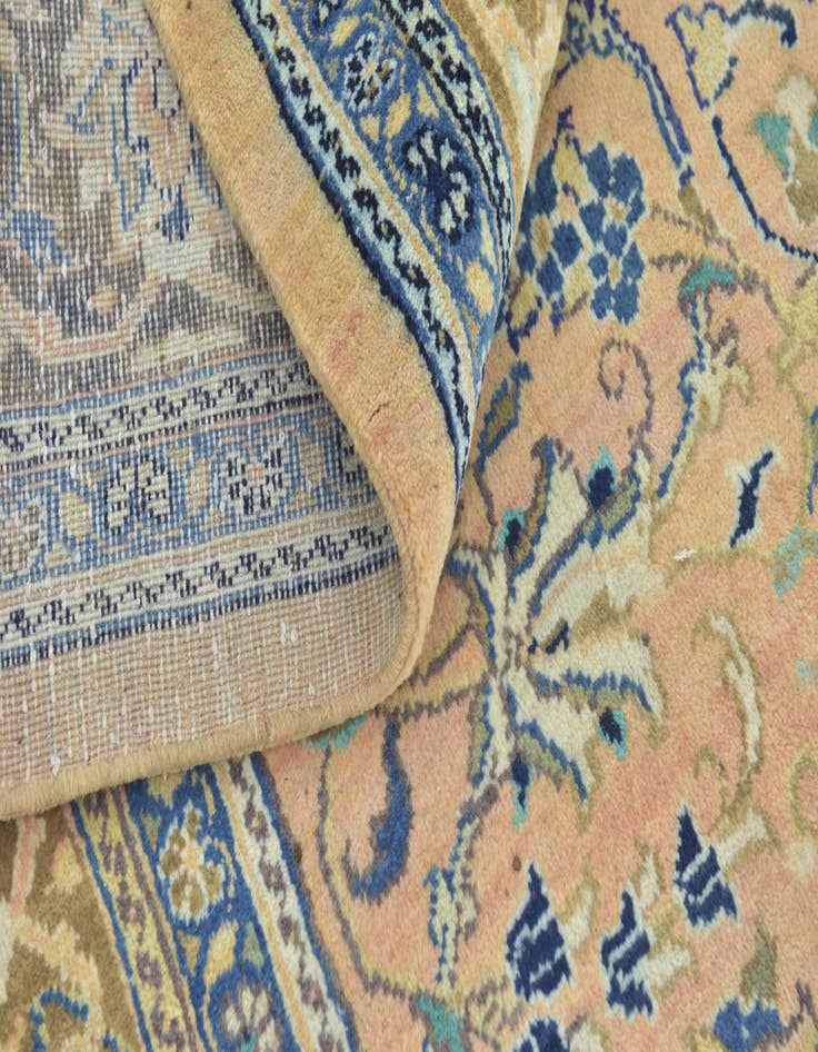 Detail image of  9' 9 x 12' 9  Hand Knotted Mahal Persian Wool Rug