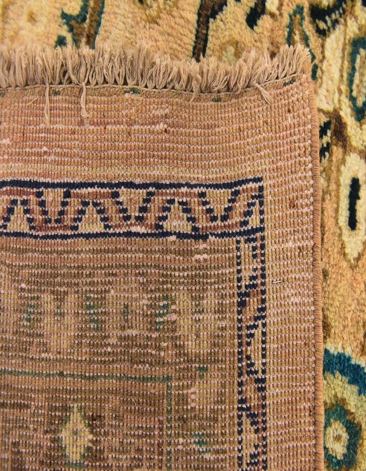 Detail image of  10' x 13'  Hand Knotted Mahal Persian Wool Rug