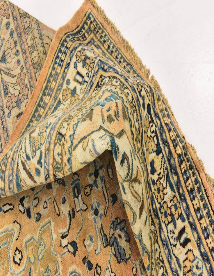 Detail image of  10' 3 x 12' 6  Hand Knotted Mahal Persian Wool Rug