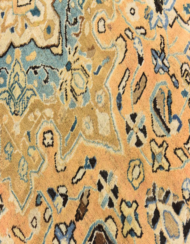 Detail image of  10' 3 x 12' 6  Hand Knotted Mahal Persian Wool Rug