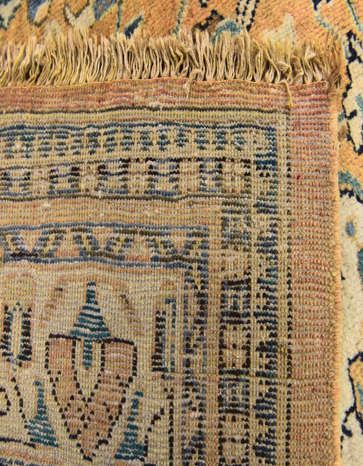 Detail image of  10' 3 x 12' 6  Hand Knotted Mahal Persian Wool Rug