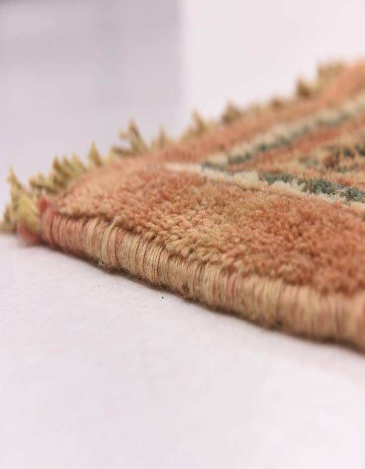 Detail image of  10' x 13'  Hand Knotted Mahal Persian Wool Rug