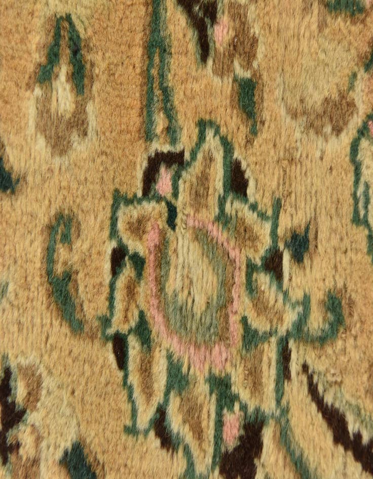 Detail image of  9' 10 x 12' 7  Hand Knotted Mashad Persian Wool Rug