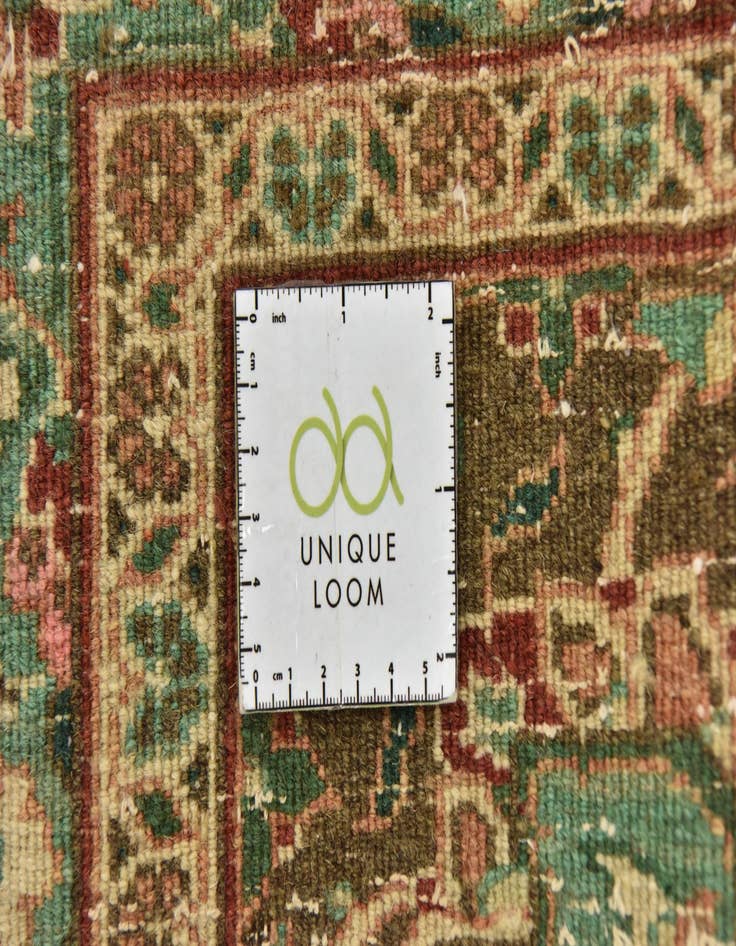 Detail image of  9' 10 x 12' 7  Hand Knotted Mashad Persian Wool Rug