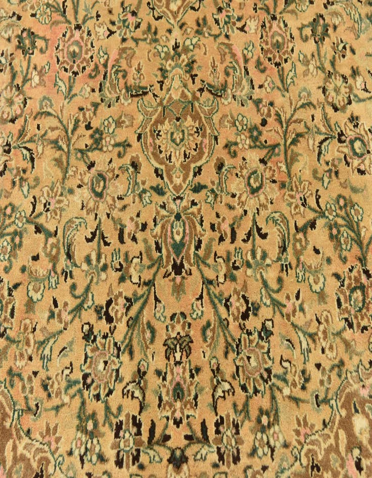 Detail image of  9' 10 x 12' 7  Hand Knotted Mashad Persian Wool Rug