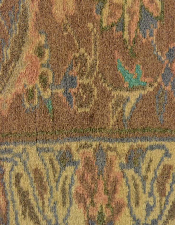 Detail image of  9' 6 x 13' 5  Hand Knotted Mashad Persian Wool Rug