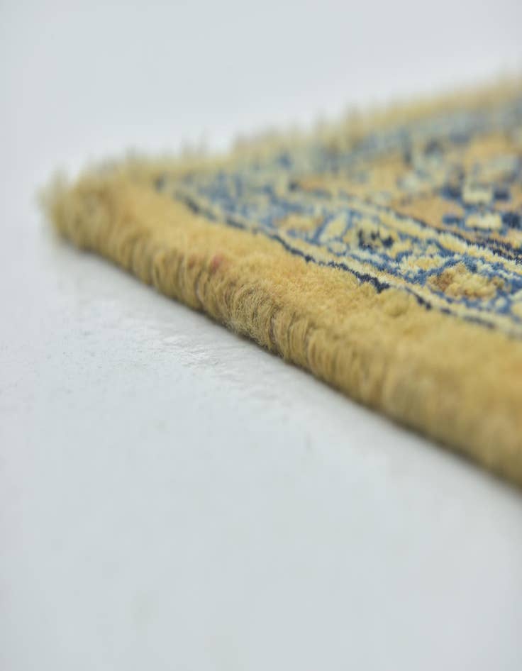 Detail image of  9' 9 x 12' 10  Hand Knotted Mashad Persian Wool Rug