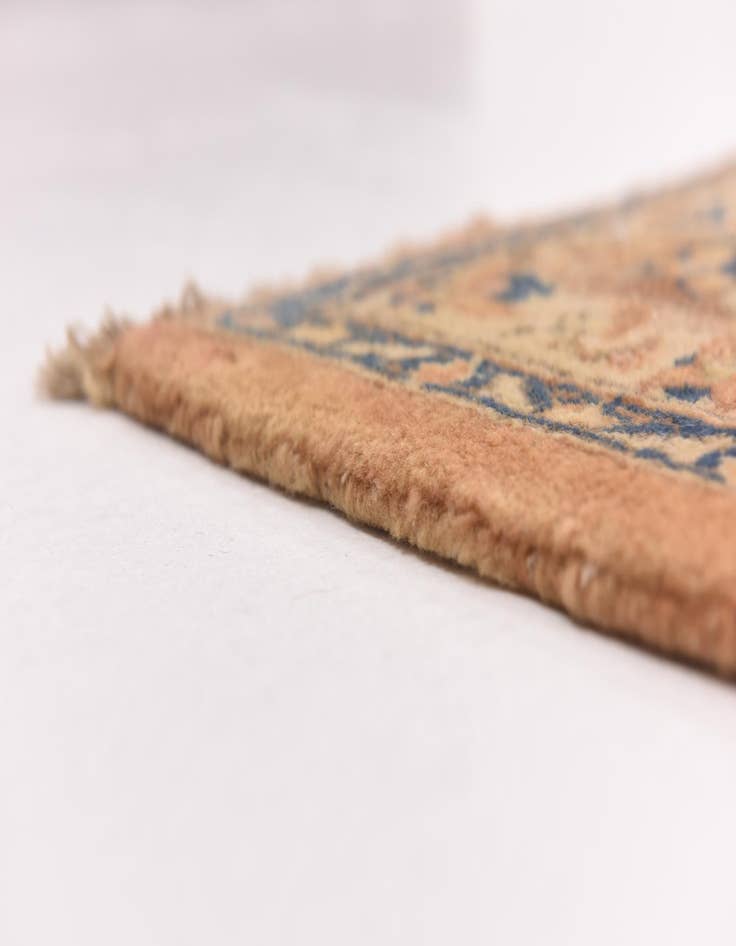 Detail image of  10' x 13' 5  Hand Knotted Mashad Persian Wool Rug