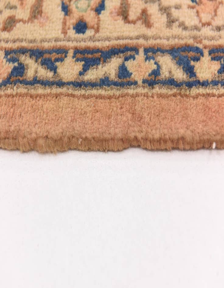 Detail image of  10' x 13' 5  Hand Knotted Mashad Persian Wool Rug