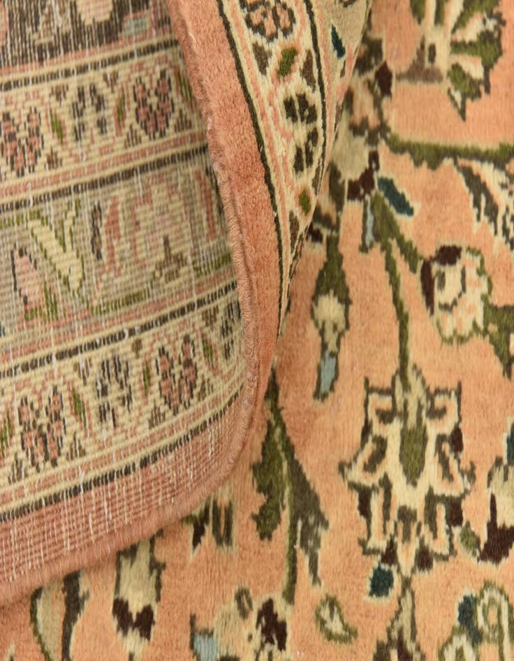 Detail image of 9' 10 x 12' 7 Hand Knotted Mashad Persian Wool Rug