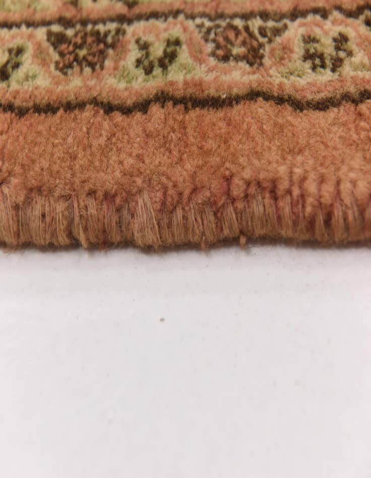 Detail image of  9' 10 x 13'  Hand Knotted Mashad Persian Wool Rug