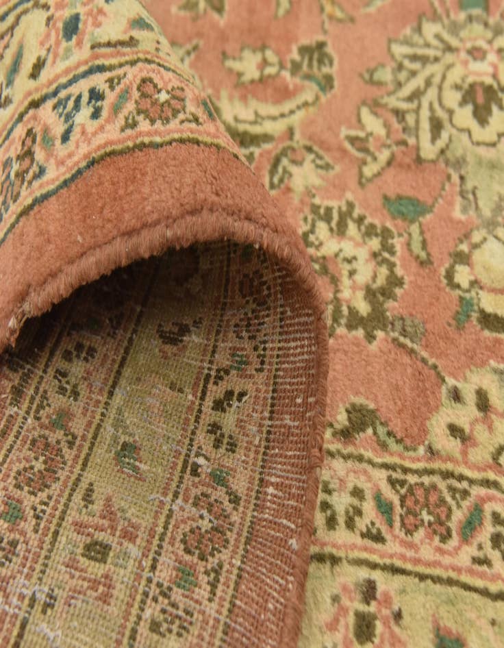 Detail image of  9' 7 x 13' 2  Hand Knotted Mashad Persian Wool Rug