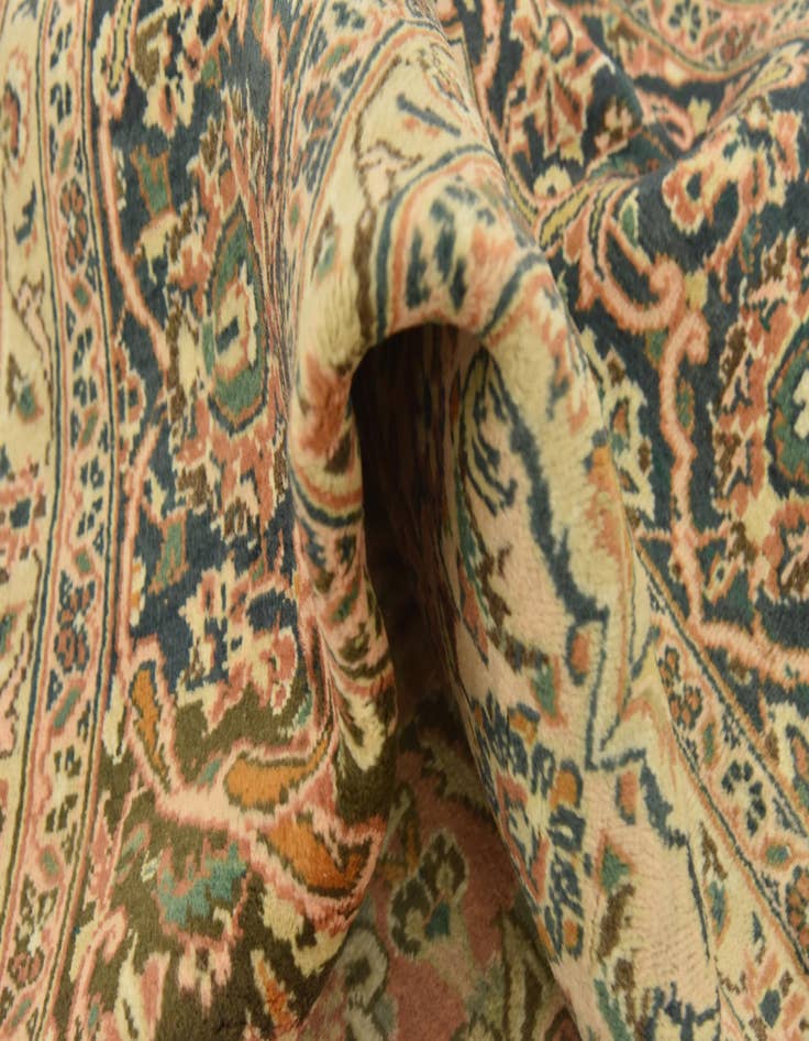 Detail image of  9' 7 x 13' 2  Hand Knotted Mashad Persian Wool Rug