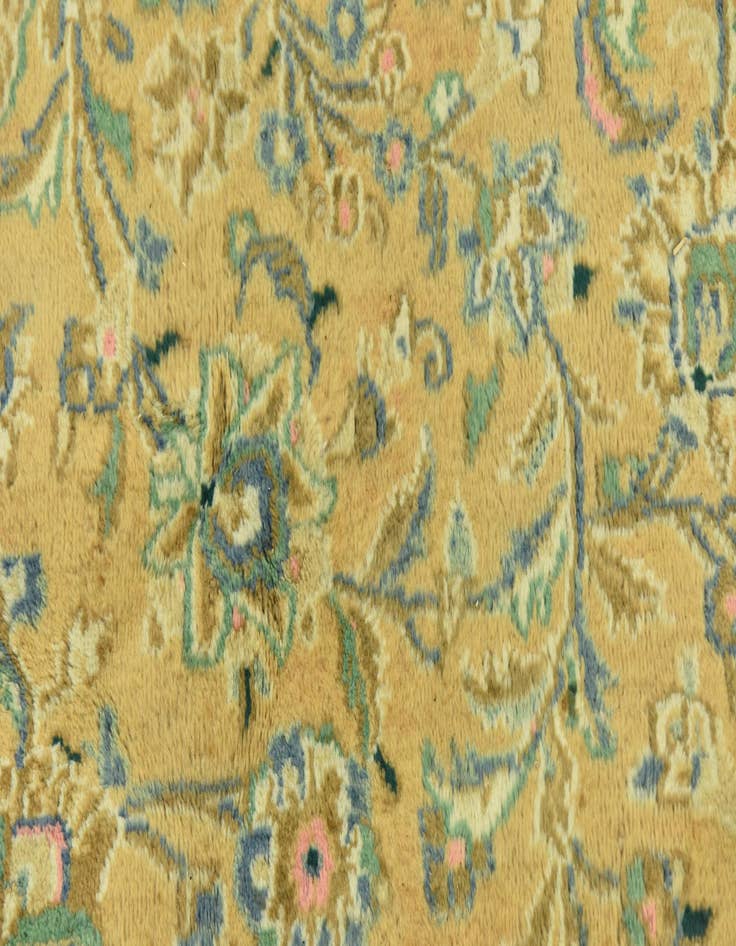 Detail image of  9' 9 x 13' 3  Hand Knotted Mashad Persian Wool Rug