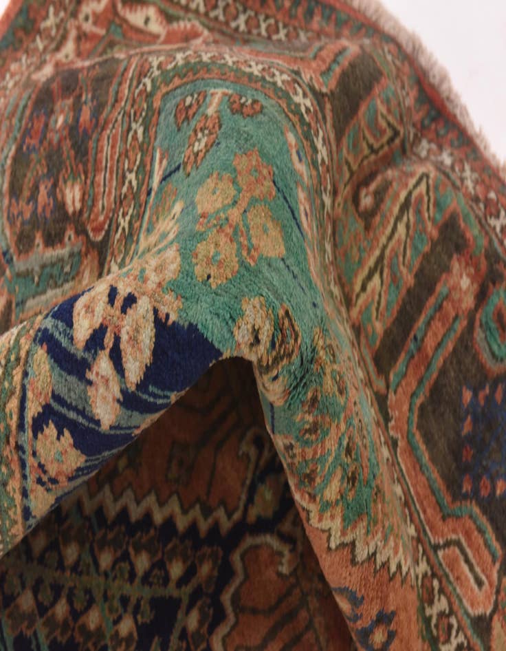 Detail image of  7' x 10' 5  Hand Knotted Maymeh Persian Wool Rug