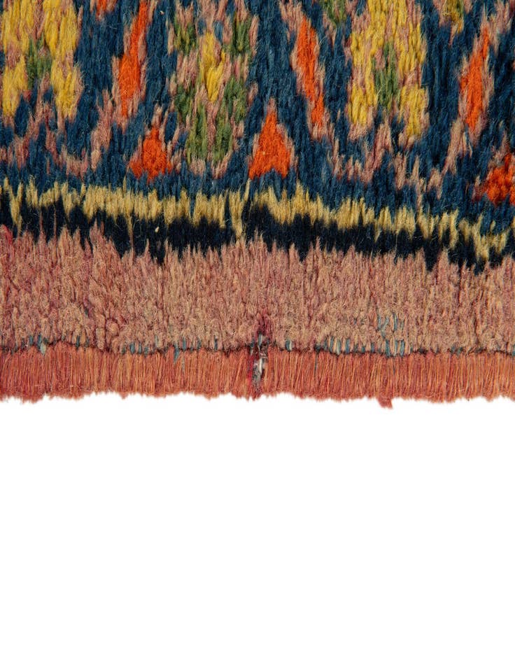 Detail image of  4' 1 x 6' 10  Hand Knotted Mir Wool Rug