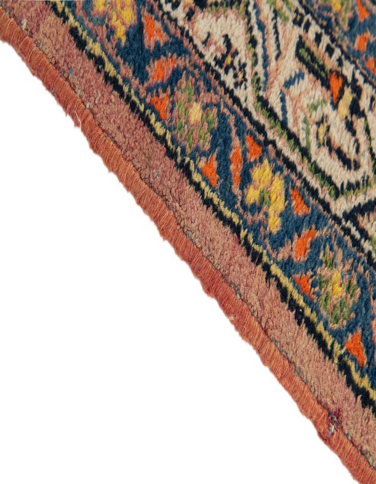 Detail image of  4' 1 x 6' 10  Hand Knotted Mir Wool Rug