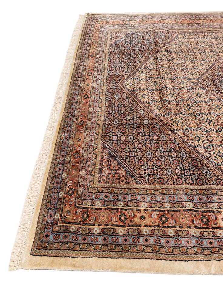 Detail image of  8' 2 x 11' 5  Hand Knotted Mir Wool Rug