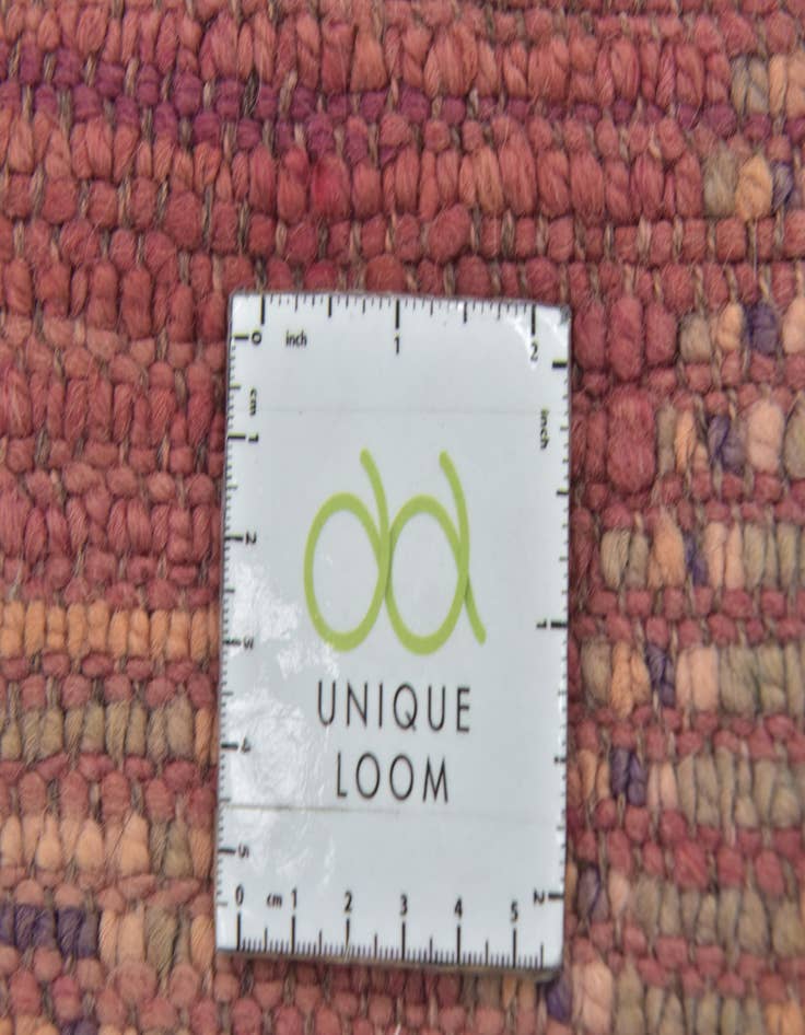 Detail image of  4' 10 x 8' 5  Hand Knotted Moroccan Wool Rug