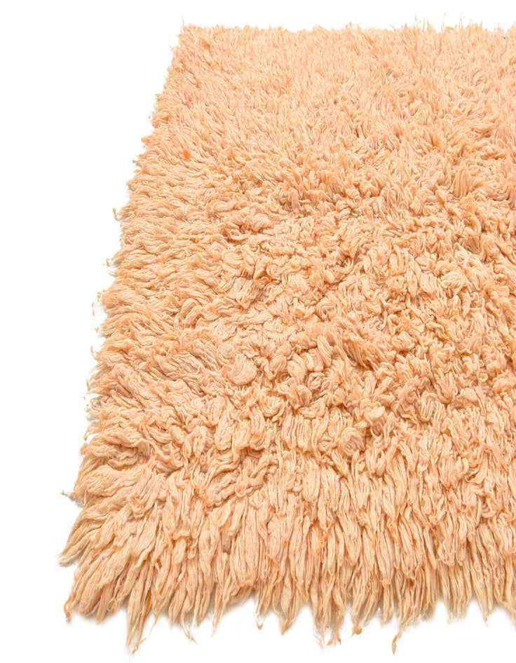 Detail image of  3' 7 x 4' 9  Hand Knotted Moroccan Wool Rug