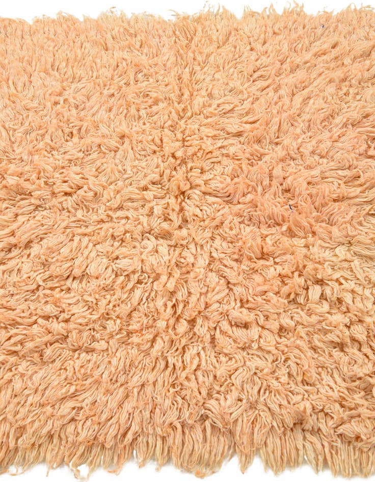 Detail image of  3' 7 x 4' 9  Hand Knotted Moroccan Wool Rug