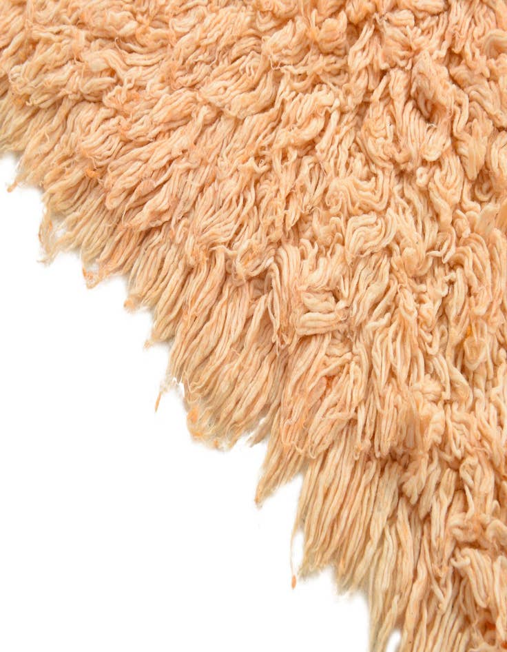 Detail image of  3' 7 x 4' 9  Hand Knotted Moroccan Wool Rug