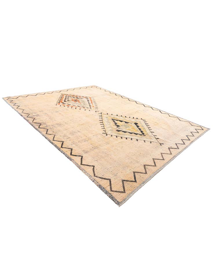 Detail image of  9' x 11' 8  Hand Knotted Moroccan Wool Rug