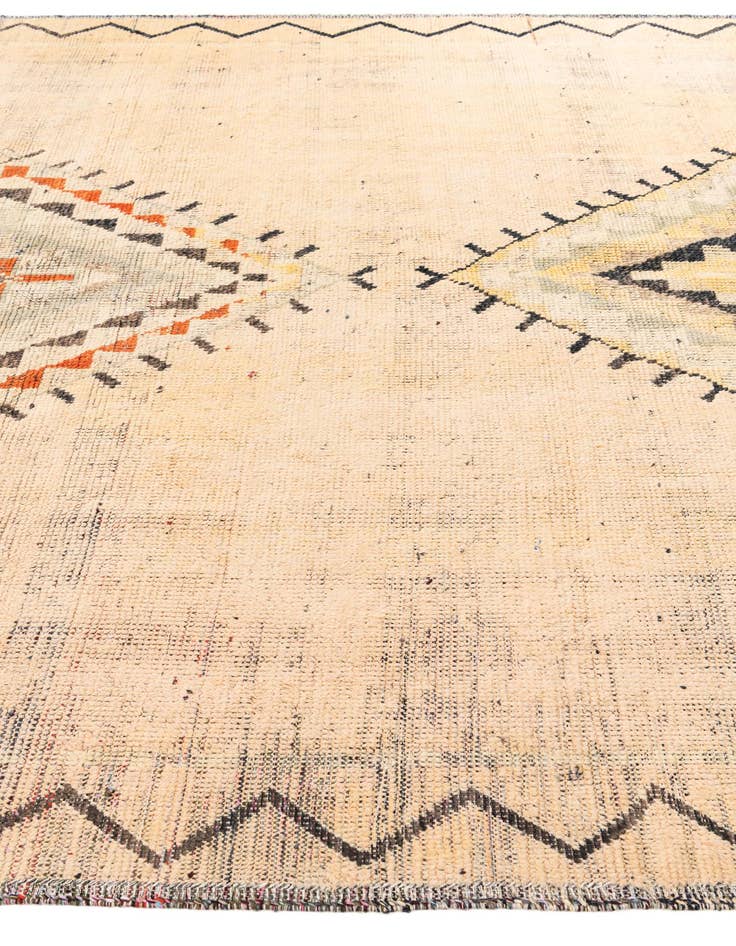 Detail image of  9' x 11' 8  Hand Knotted Moroccan Wool Rug