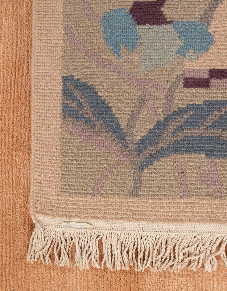 Detail image of  6' 6 x 9' 7  Hand Knotted Nepal Wool Rug