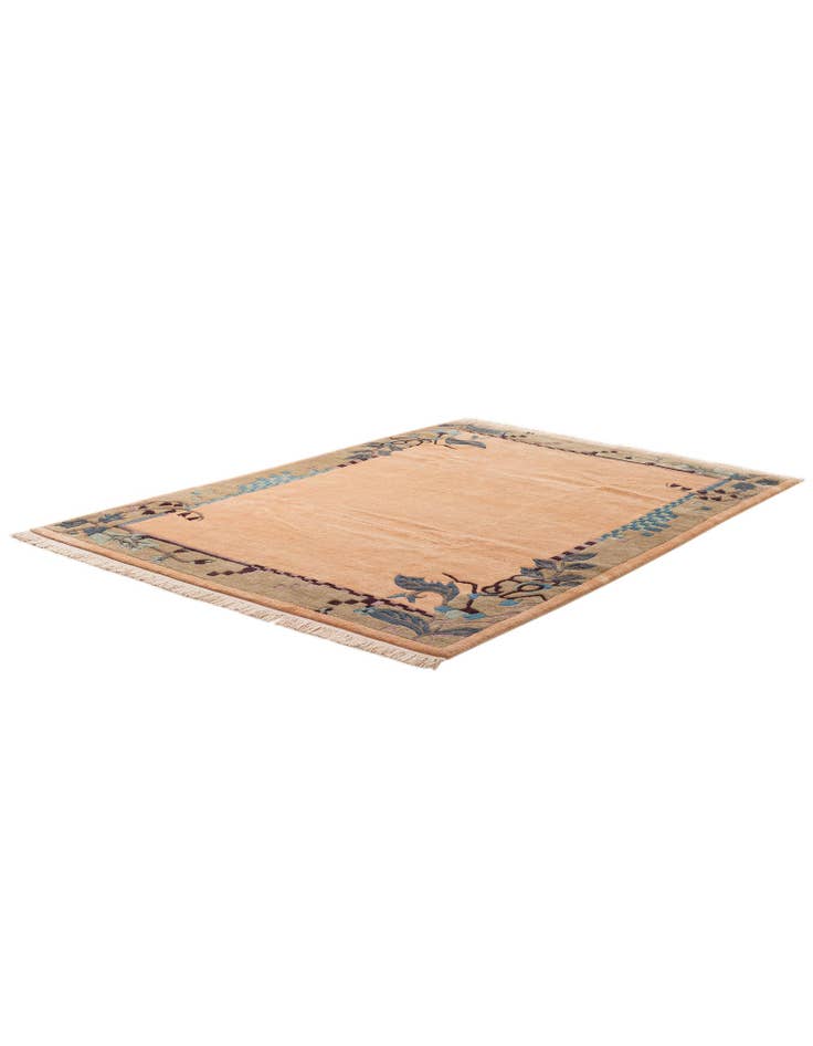 Detail image of  6' 6 x 9' 7  Hand Knotted Nepal Wool Rug