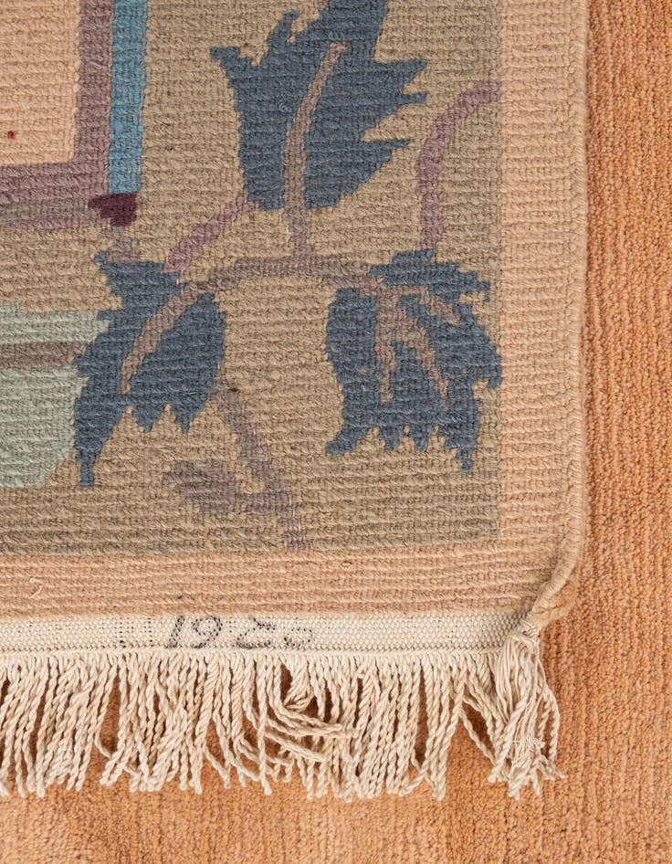 Detail image of  6' 6 x 9' 9  Hand Knotted Nepal Wool Rug