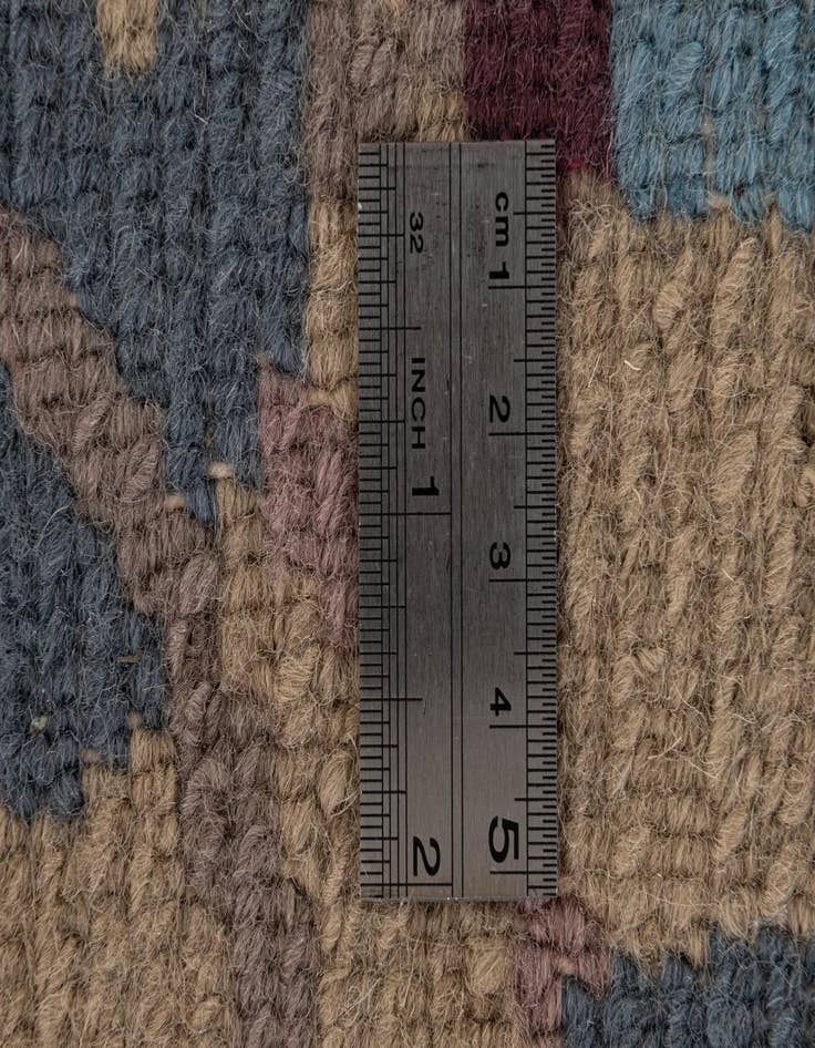 Detail image of  6' 6 x 9' 9  Hand Knotted Nepal Wool Rug