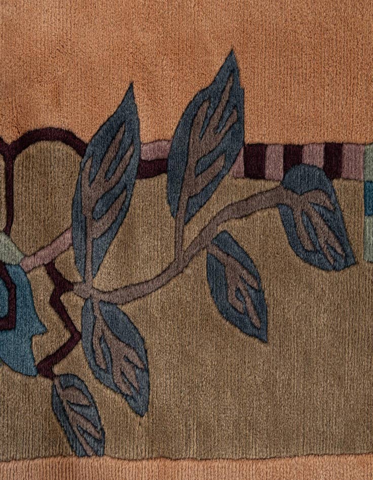 Detail image of  8' 2 x 11' 4  Hand Knotted Nepal Wool Rug