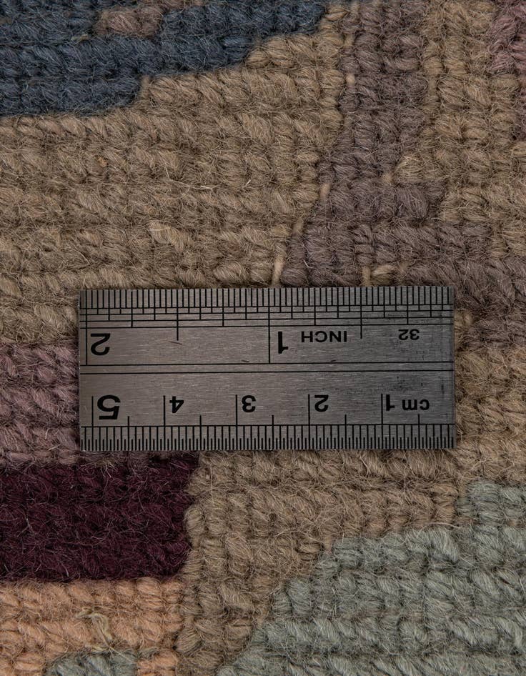 Detail image of  6' 3 x 9' 1  Hand Knotted Nepal Wool Rug