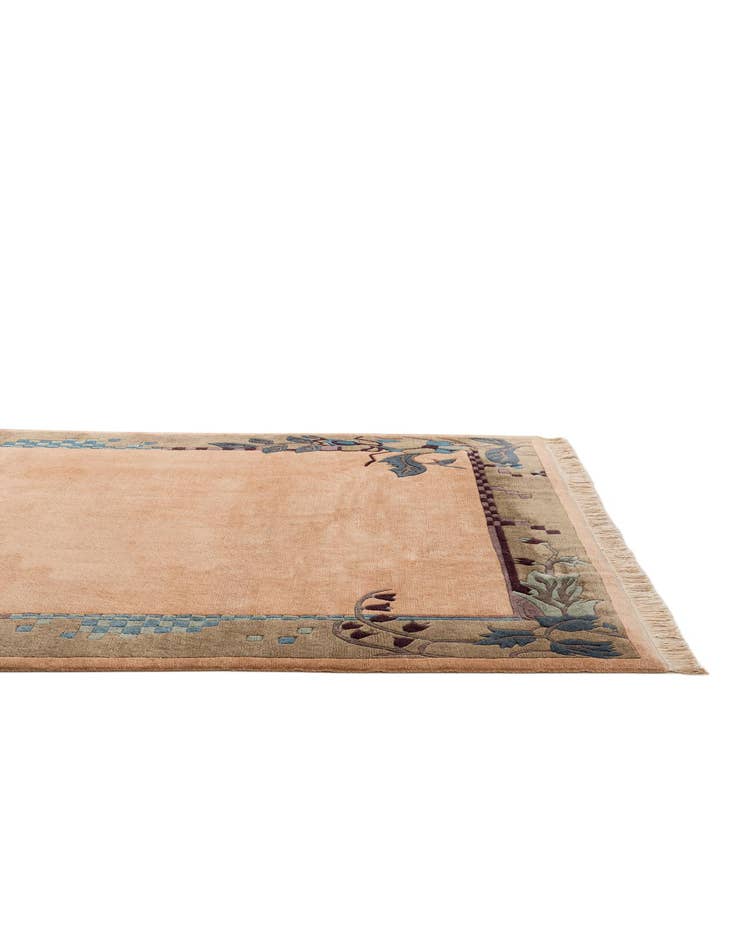 Detail image of  6' 3 x 9' 1  Hand Knotted Nepal Wool Rug