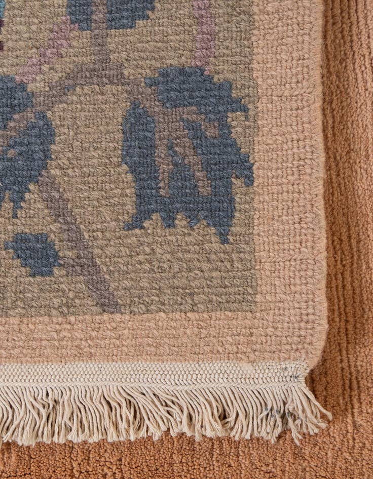 Detail image of  6' 7 x 9' 7  Hand Knotted Nepal Wool Rug